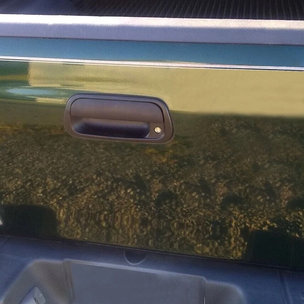 Toyota Tundra Tailgate Handle Replacement Black Pickup Latch With Keyhole 8