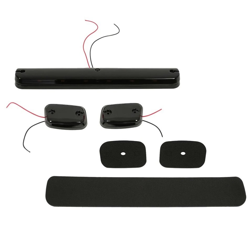 Chevy Silverado Amber LED Cab Roof Marker Lights 5