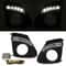 Toyota Corolla Fog Lights Kit With LED DRL Clear Lens Replacement 0