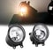 Toyota Corolla Fog Lights Kit With LED DRL Clear Lens Replacement 2