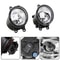 Toyota Corolla Fog Lights Kit With LED DRL Clear Lens Replacement 3