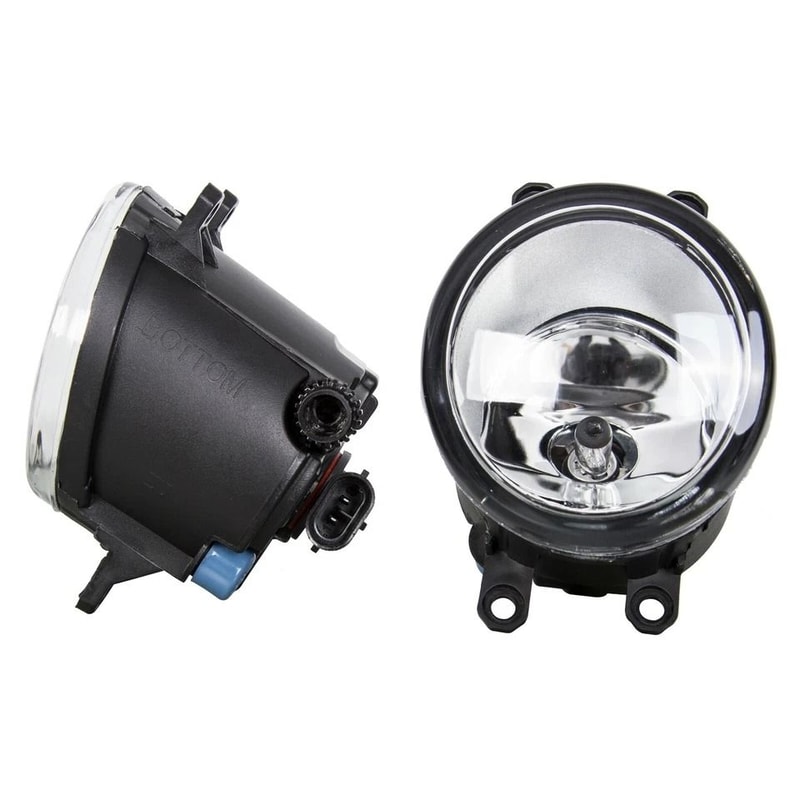 Toyota Corolla Fog Lights Kit With LED DRL Clear Lens Replacement 5