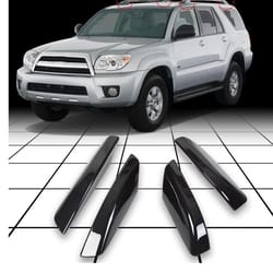 roof rail end cover cap set durable replacement rack shell