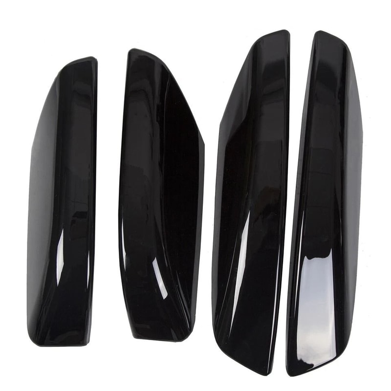 Roof Rail End Cover Cap Set Durable Replacement Rack Shell 2