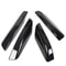 Roof Rail End Cover Cap Set Durable Replacement Rack Shell 4