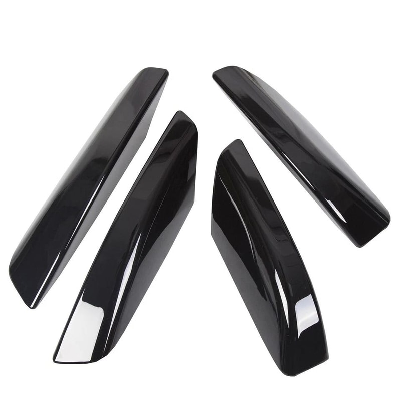 Roof Rail End Cover Cap Set Durable Replacement Rack Shell 4