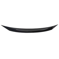 gloss black hood trim for honda civic sport nose cover abs front accent