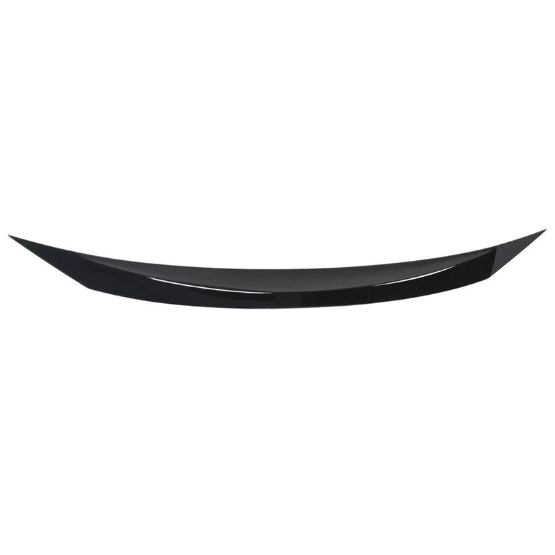 Gloss Black Hood Trim For Honda Civic Sport Nose Cover ABS Front Accent 0