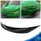 Gloss Black Hood Trim For Honda Civic Sport Nose Cover ABS Front Accent 10