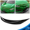 Gloss Black Hood Trim For Honda Civic Sport Nose Cover ABS Front Accent 10