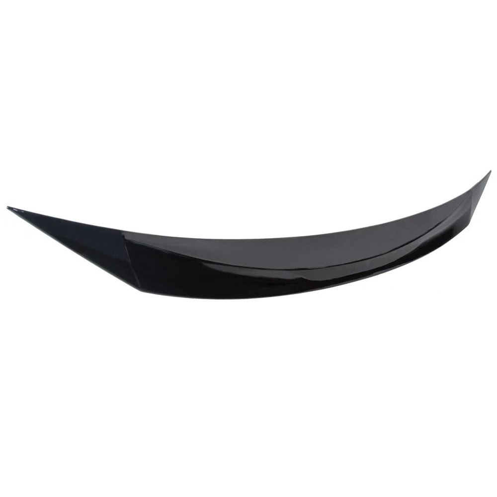 Gloss Black Hood Trim For Honda Civic Sport Nose Cover ABS Front Accent 4