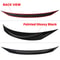 Gloss Black Hood Trim For Honda Civic Sport Nose Cover ABS Front Accent 6