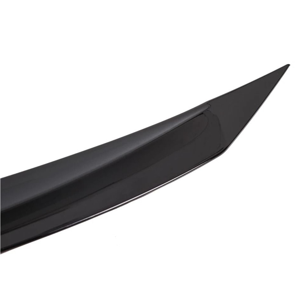 Gloss Black Hood Trim For Honda Civic Sport Nose Cover ABS Front Accent 8