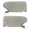 Gray Sun Visor Replacement With Light For Front Left Right 9