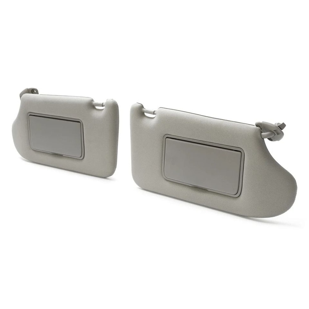 Gray Sun Visor Replacement With Light For Front Left Right 6