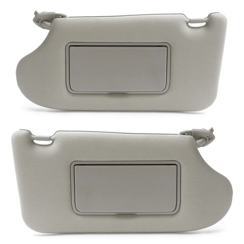 Gray Sun Visor Replacement With Light For Front Left Right 7