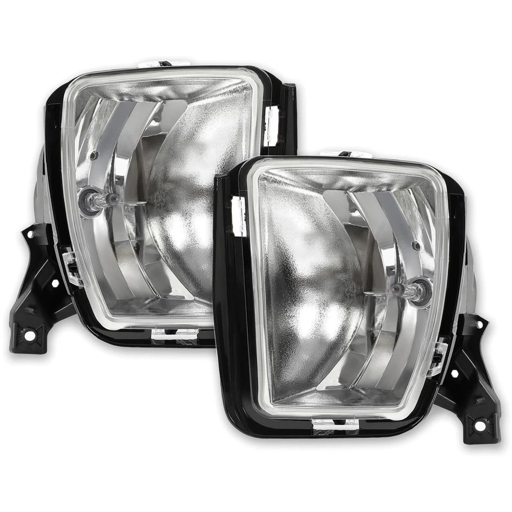 Dodge Ram Fog Lights Replacement Kit With Bulbs Driver Passenger 0