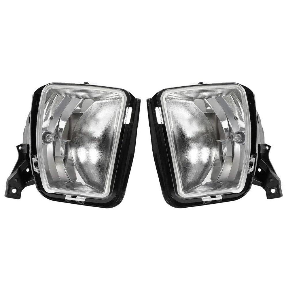 Dodge Ram Fog Lights Replacement Kit With Bulbs Driver Passenger 9