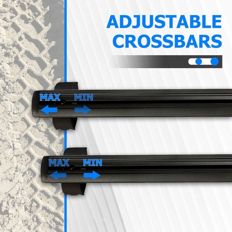 Jeep Grand Cherokee Roof Rack Cross Bars Heavy Duty Luggage Rack 5