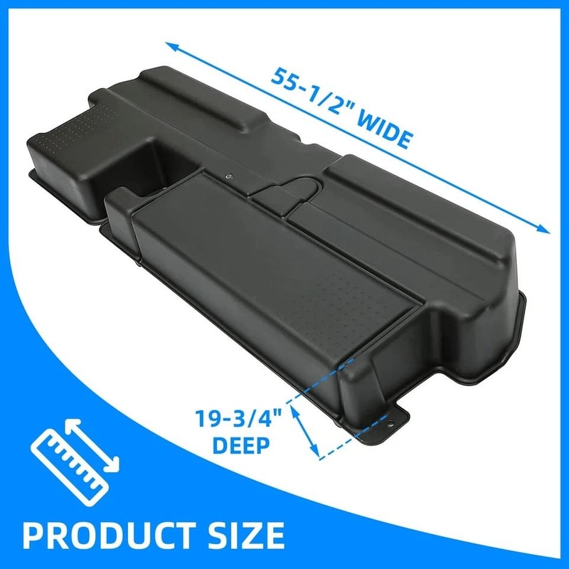 Toyota Tundra Underseat Storage Box Organizer Double Cab Hidden Truck Storage 1