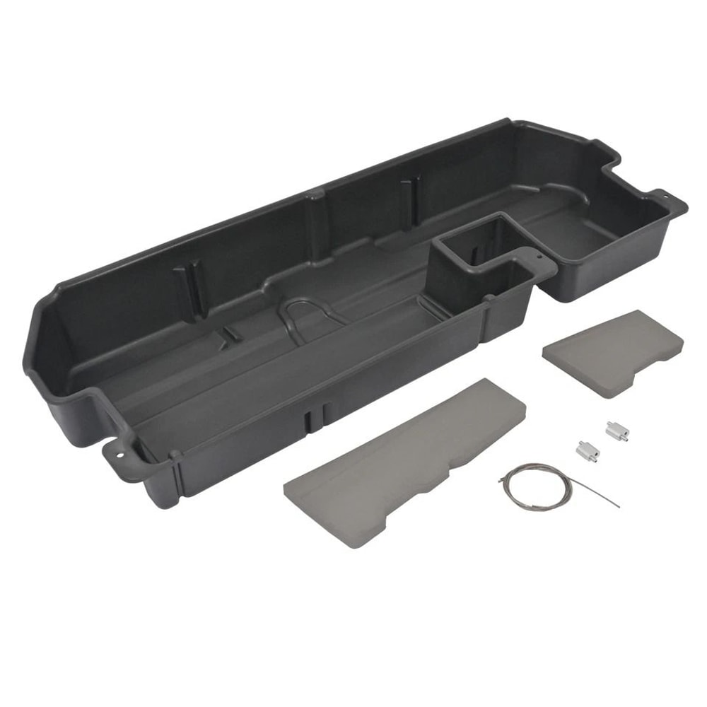 Toyota Tundra Underseat Storage Box Organizer Double Cab Hidden Truck Storage 11