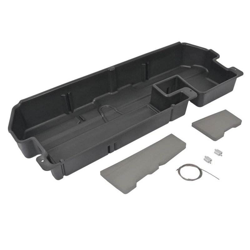 Toyota Tundra Underseat Storage Box Organizer Double Cab Hidden Truck Storage 11