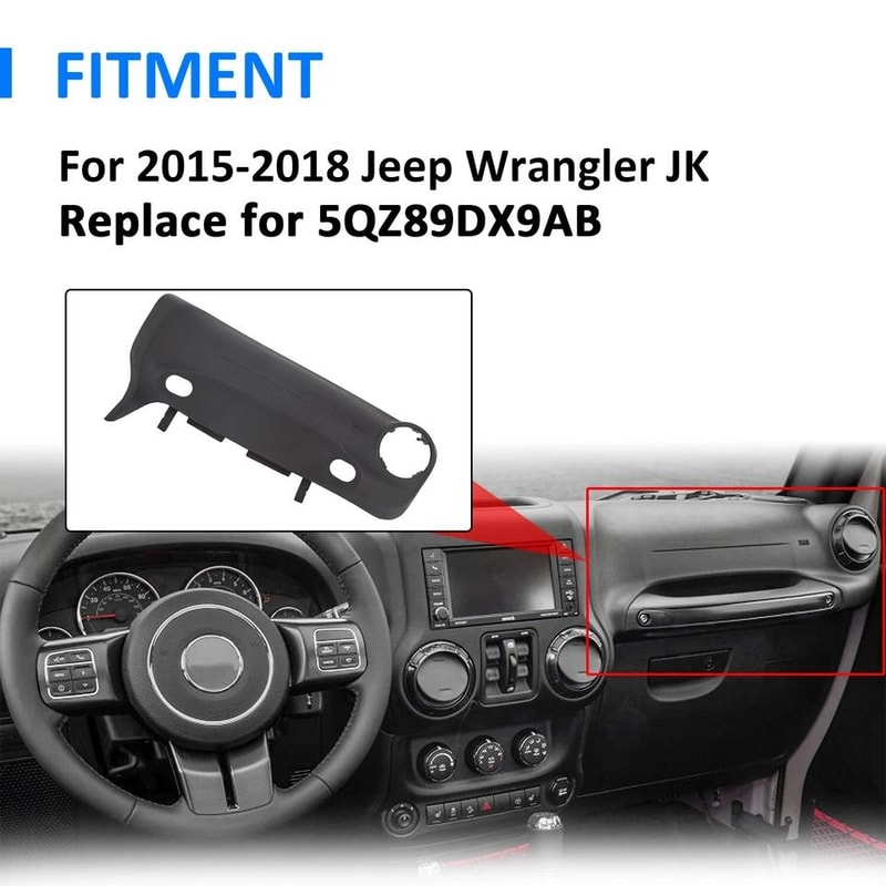 Dashboard Cover Passenger Side Dash Panel Protector 2