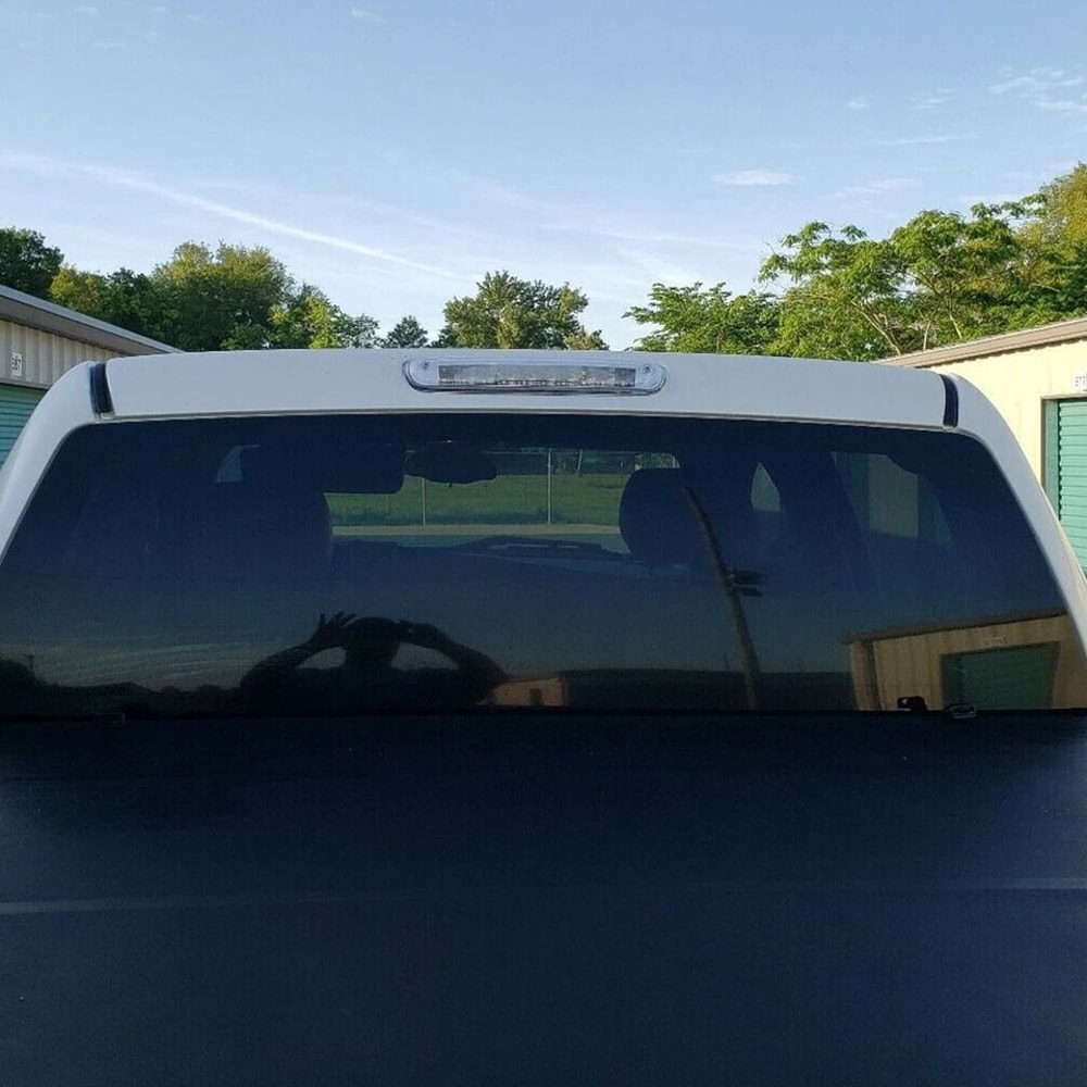 Chrome LED Third Brake Light For Chevy Silverado GMC Sierra Clear Lens High Mount Stop Lamp 7