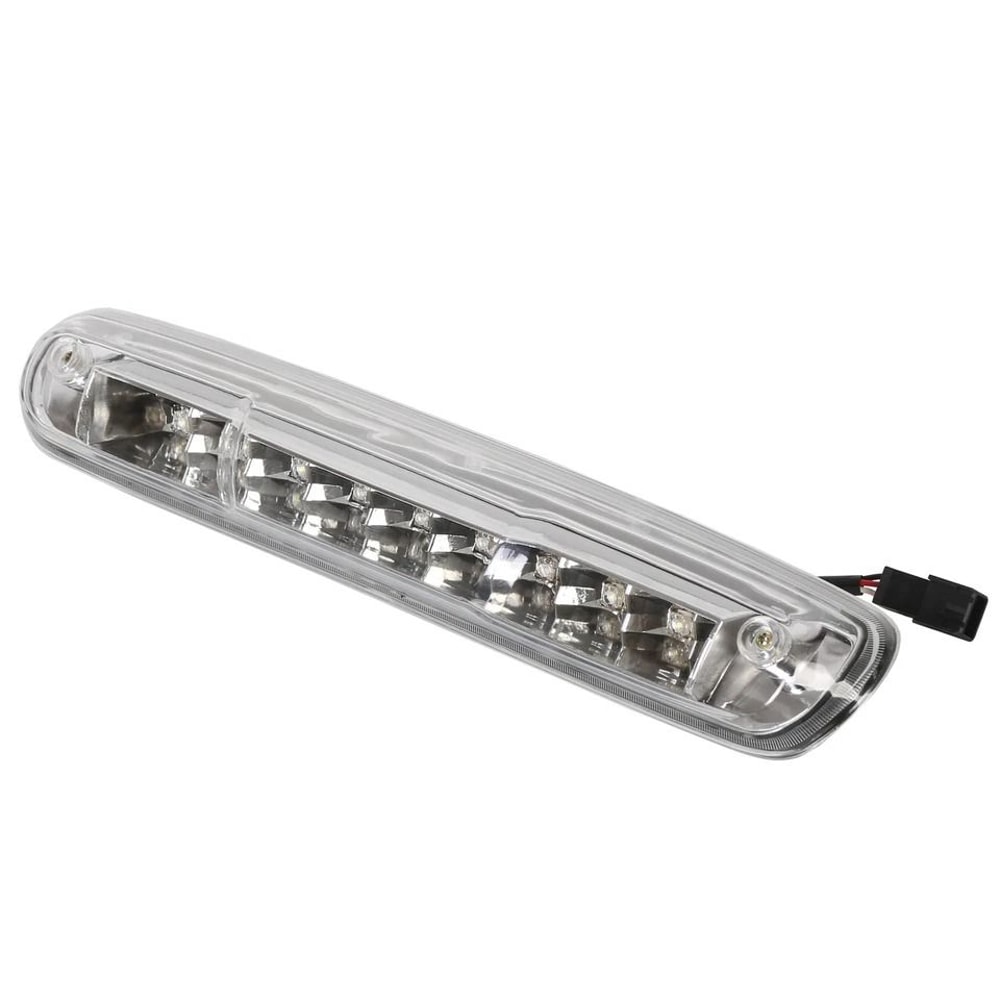Chrome LED Third Brake Light For Chevy Silverado GMC Sierra Clear Lens High Mount Stop Lamp 0