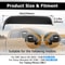 Chevy Silverado GMC Sierra Mirror Cover Caps Top Side Mirror Cover Caps For HD Trucks 3