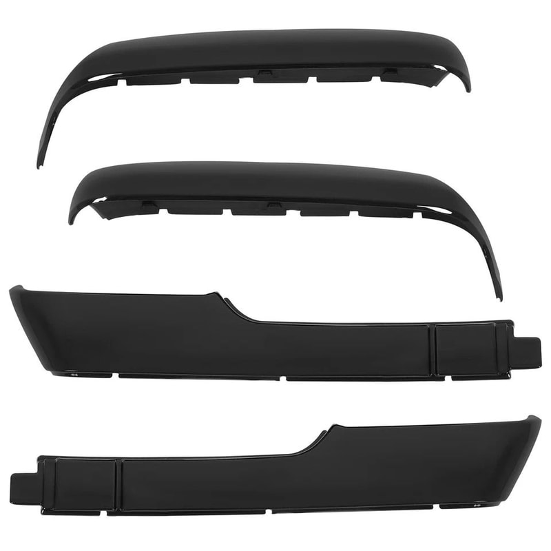 Chevy Silverado GMC Sierra Mirror Cover Caps Top Side Mirror Cover Caps For HD Trucks 7