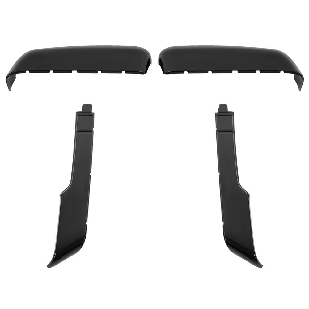 Chevy Silverado GMC Sierra Mirror Cover Caps Top Side Mirror Cover Caps For HD Trucks 0