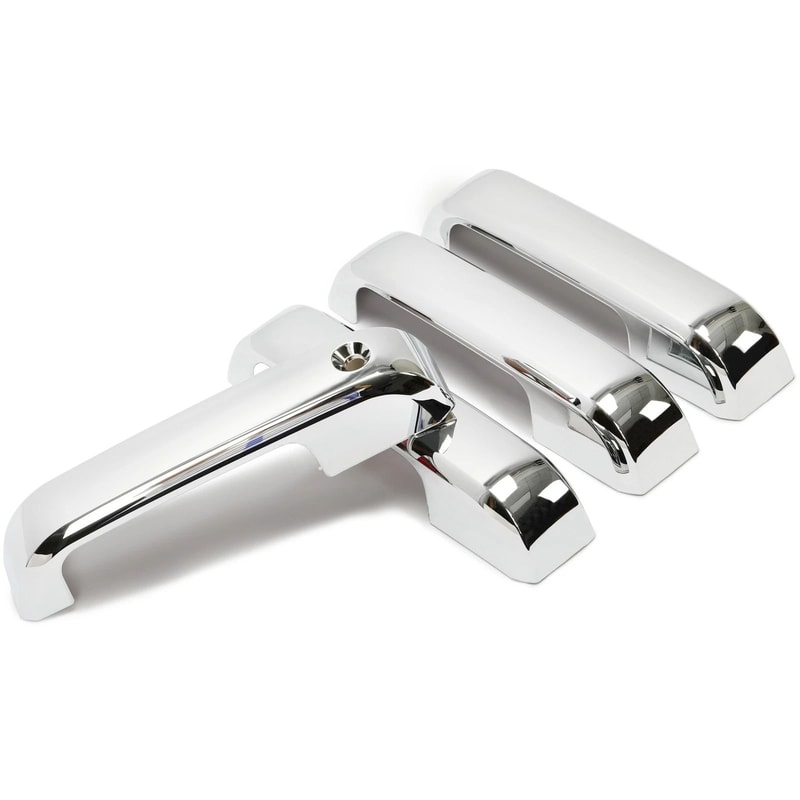 Ford Super Duty Chrome Door Handle Covers Exterior Trim Upgrade 0