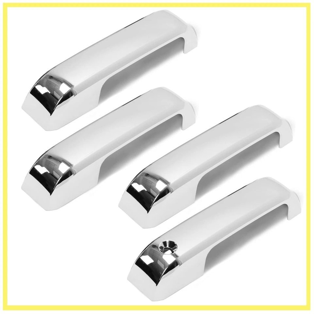 Ford Super Duty Chrome Door Handle Covers Exterior Trim Upgrade 2