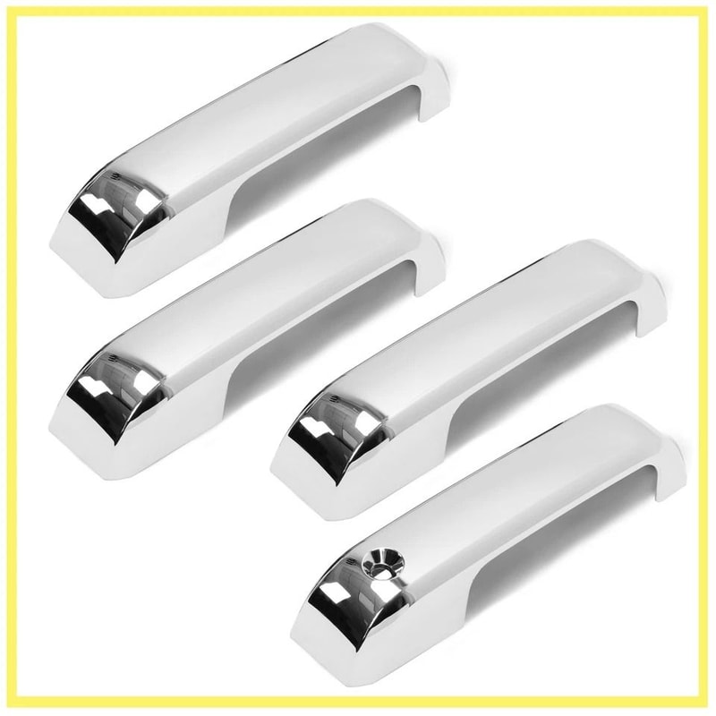 Ford Super Duty Chrome Door Handle Covers Exterior Trim Upgrade 2