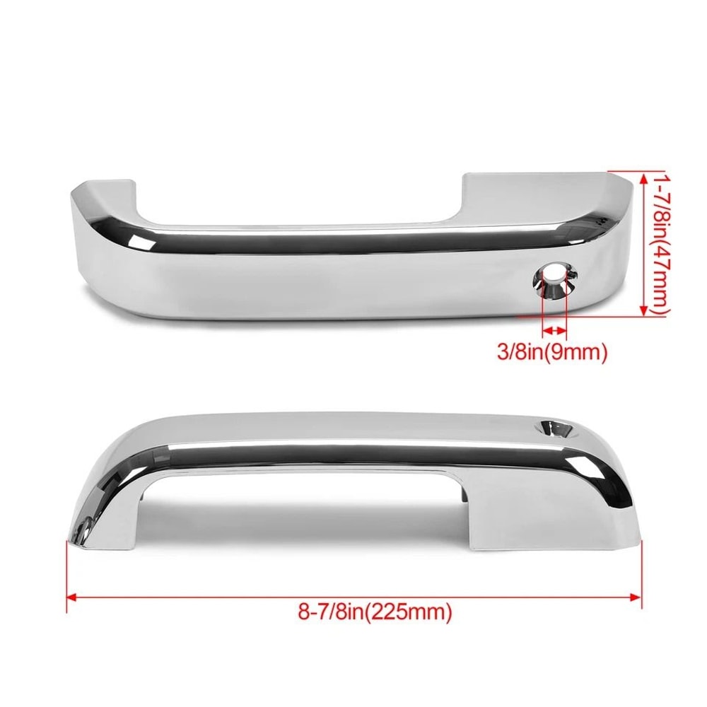 Ford Super Duty Chrome Door Handle Covers Exterior Trim Upgrade 5