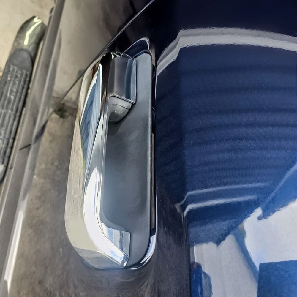 Ford Super Duty Chrome Door Handle Covers Exterior Trim Upgrade 7