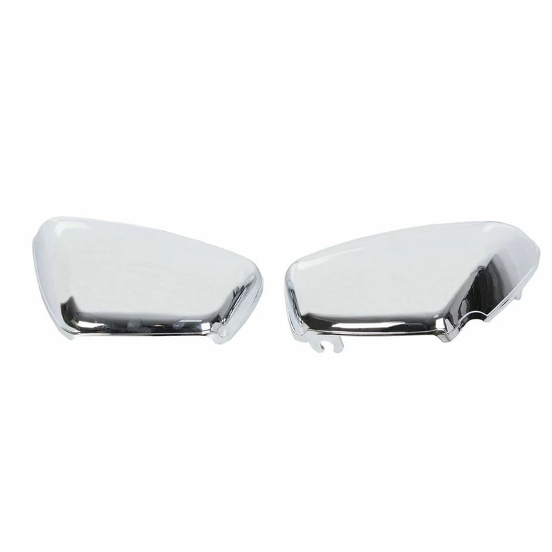 Chrome Battery Side Covers For Yamaha Virago Left Right Replacement Panels 0