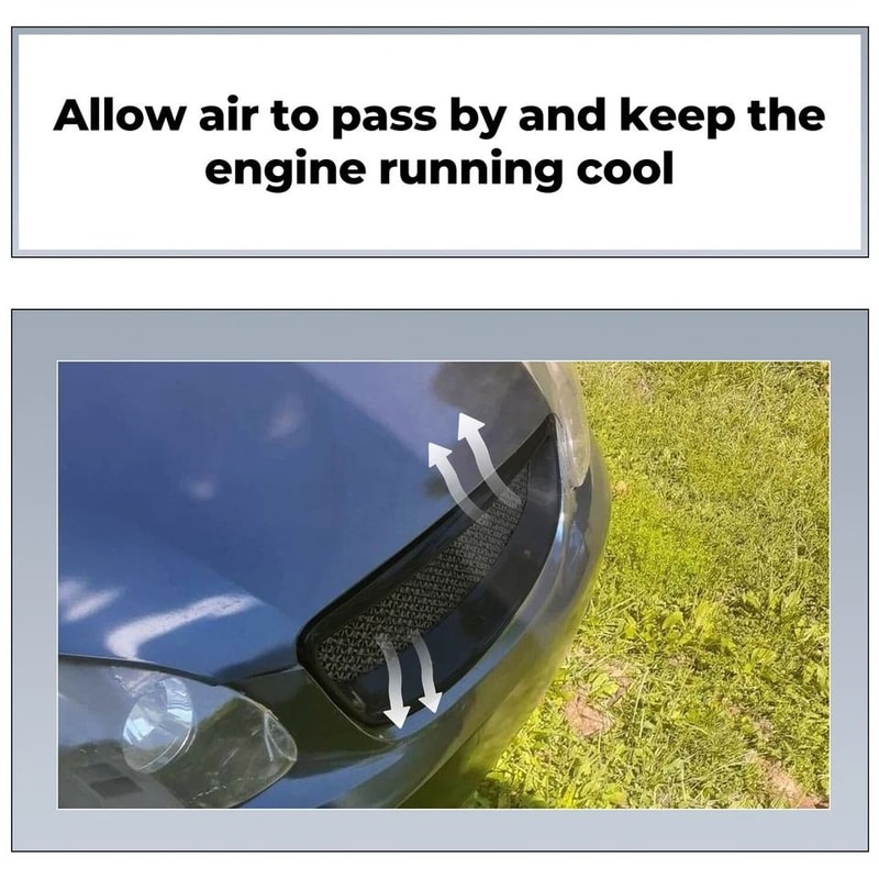 Glossy Black Metal Mesh Front Hood Grill For Toyota Corolla 2