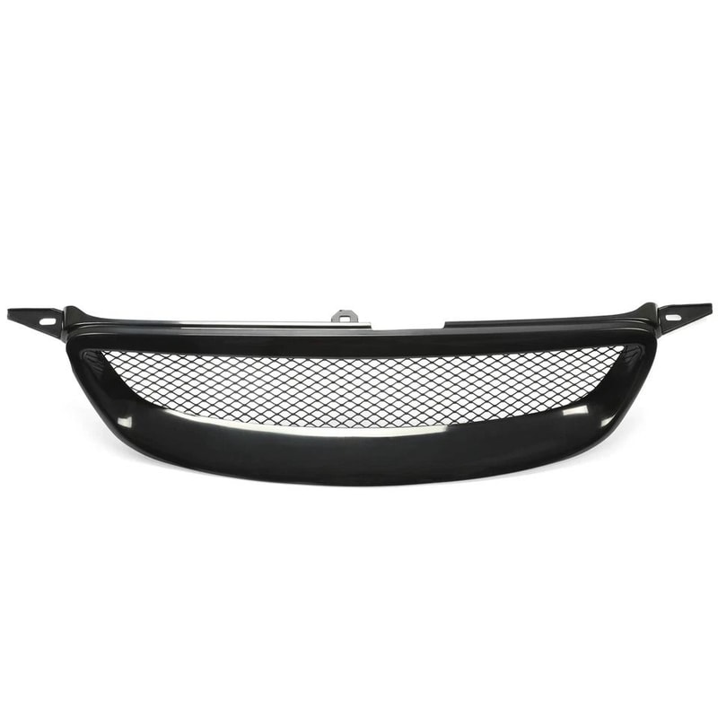 Glossy Black Metal Mesh Front Hood Grill For Toyota Corolla 0