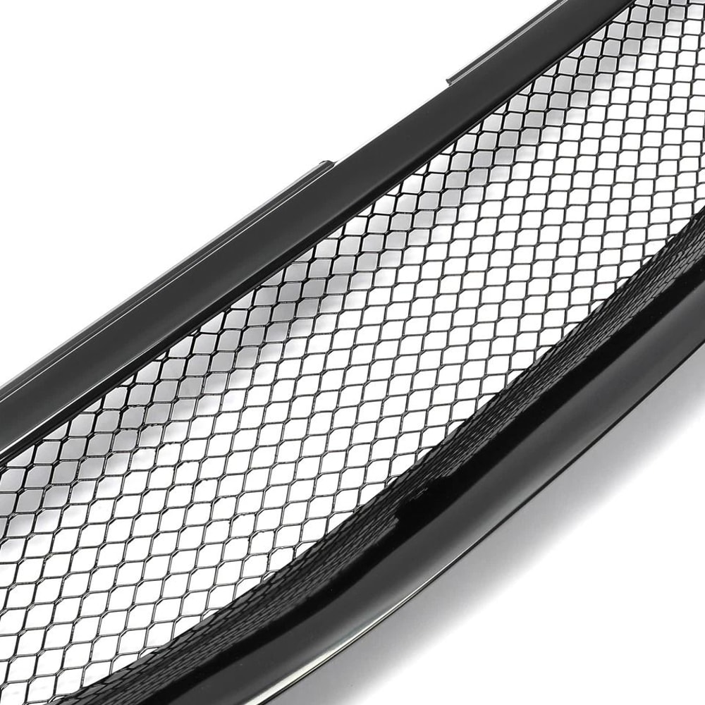 Glossy Black Metal Mesh Front Hood Grill For Toyota Corolla 6