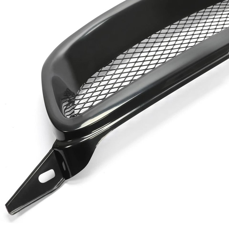 Glossy Black Metal Mesh Front Hood Grill For Toyota Corolla 8