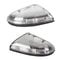 Mirror Turn Signal Puddle Lamps For Dodge Ram LED Indicator Lights Left Right 9