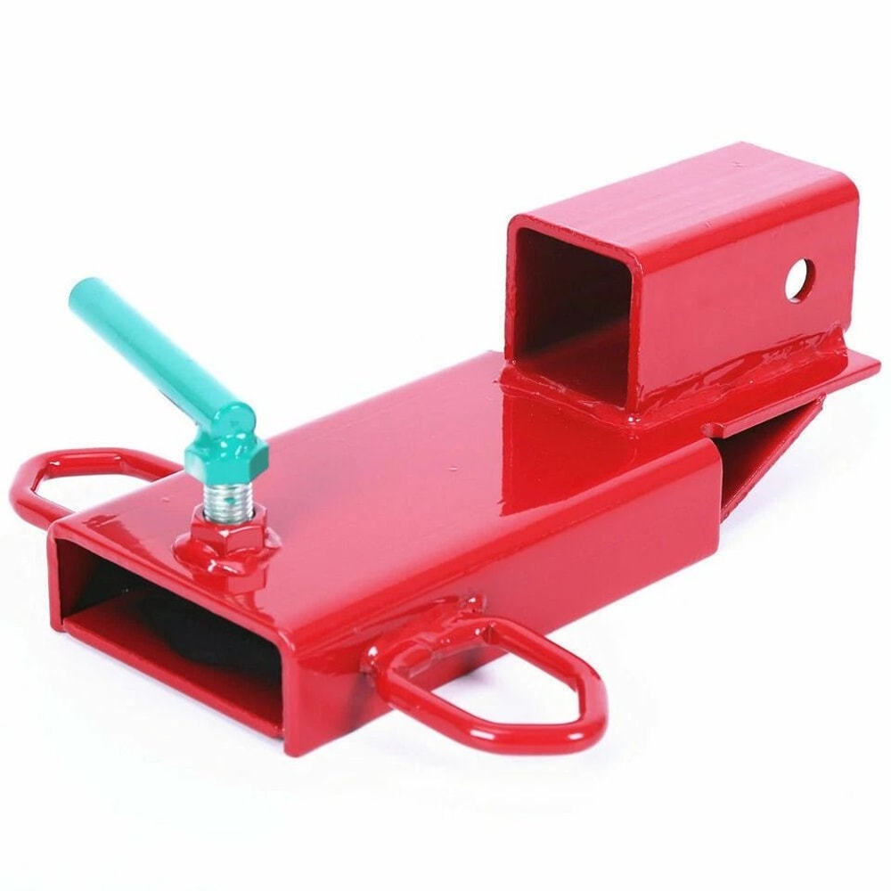 ClampOn Forklift Towing Adapter Trailer Hitch Receiver For Pallet Forks 6