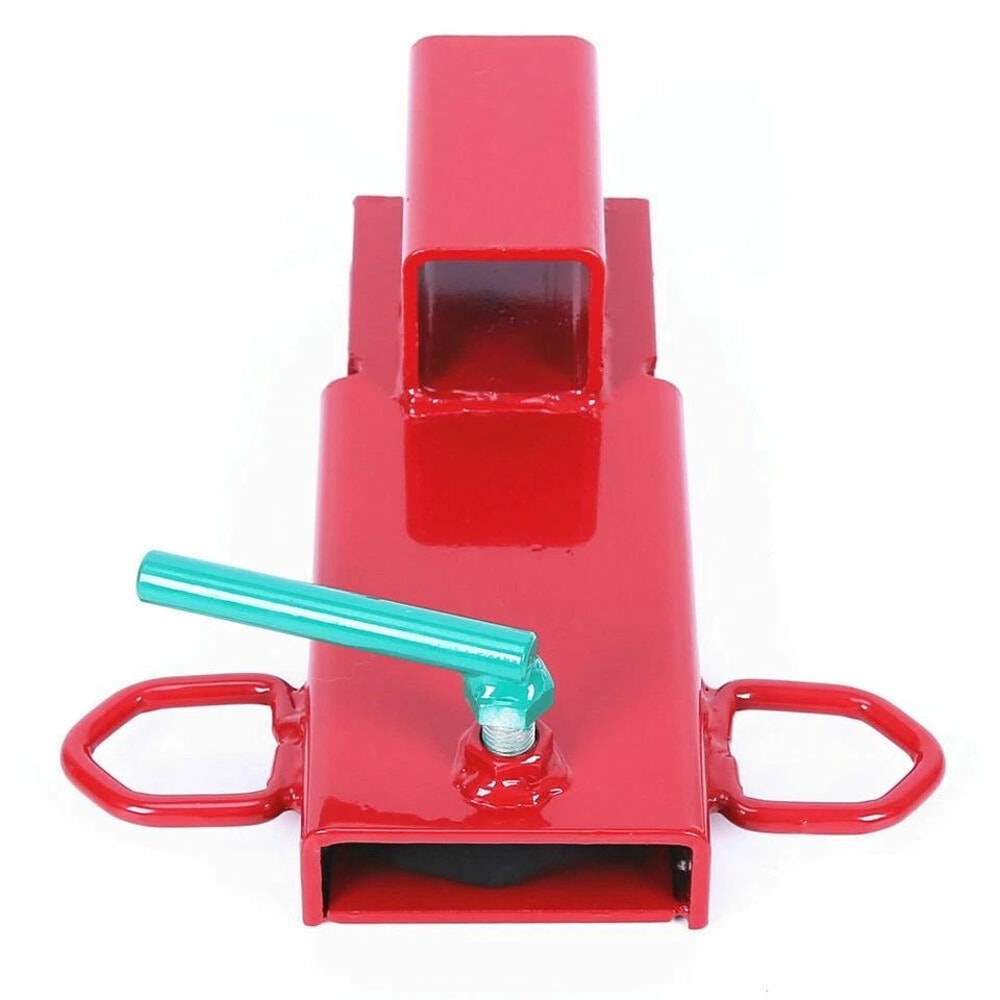 ClampOn Forklift Towing Adapter Trailer Hitch Receiver For Pallet Forks 7