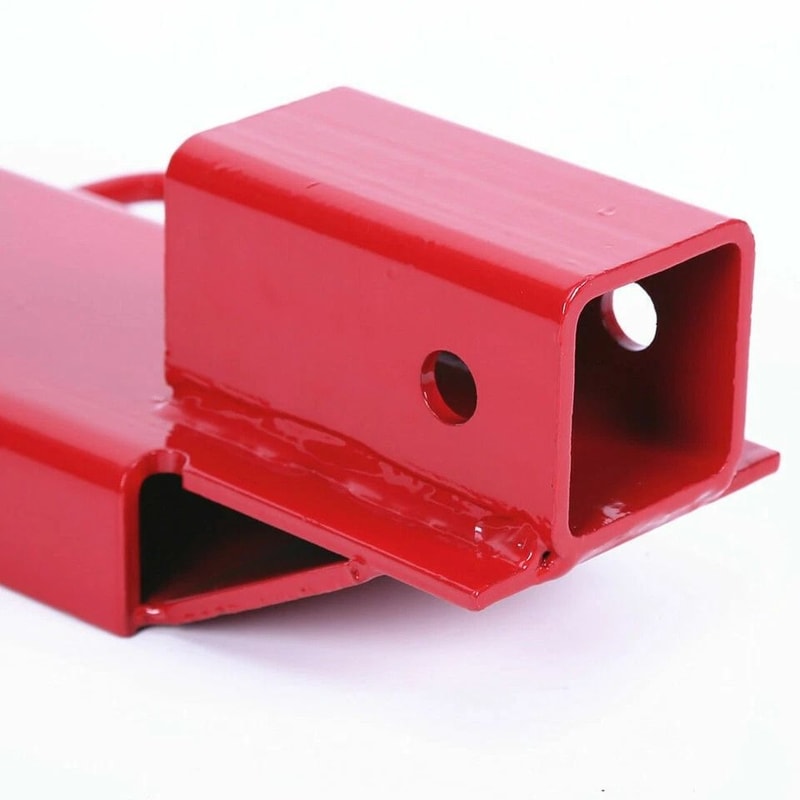 ClampOn Forklift Towing Adapter Trailer Hitch Receiver For Pallet Forks 8