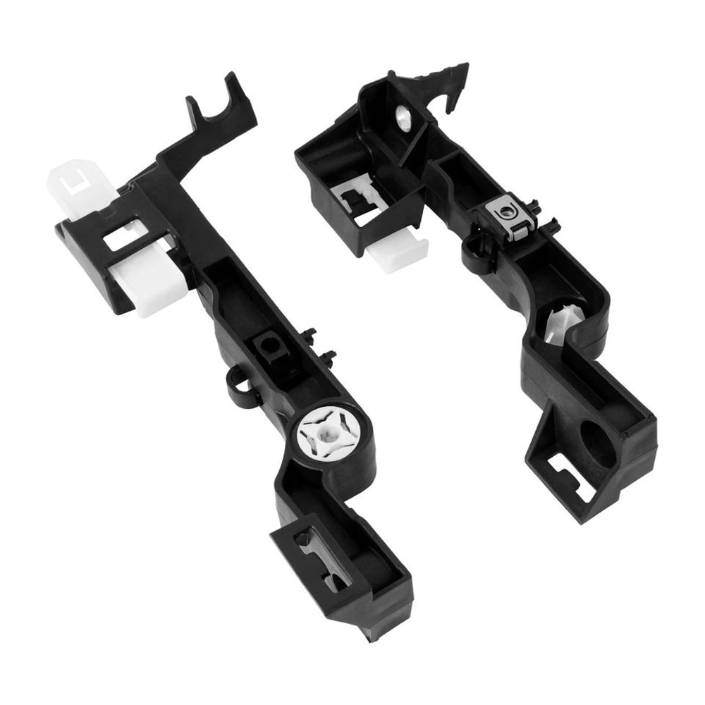Pair Headlight Lamp Mounting Brackets Driver Passenger 4