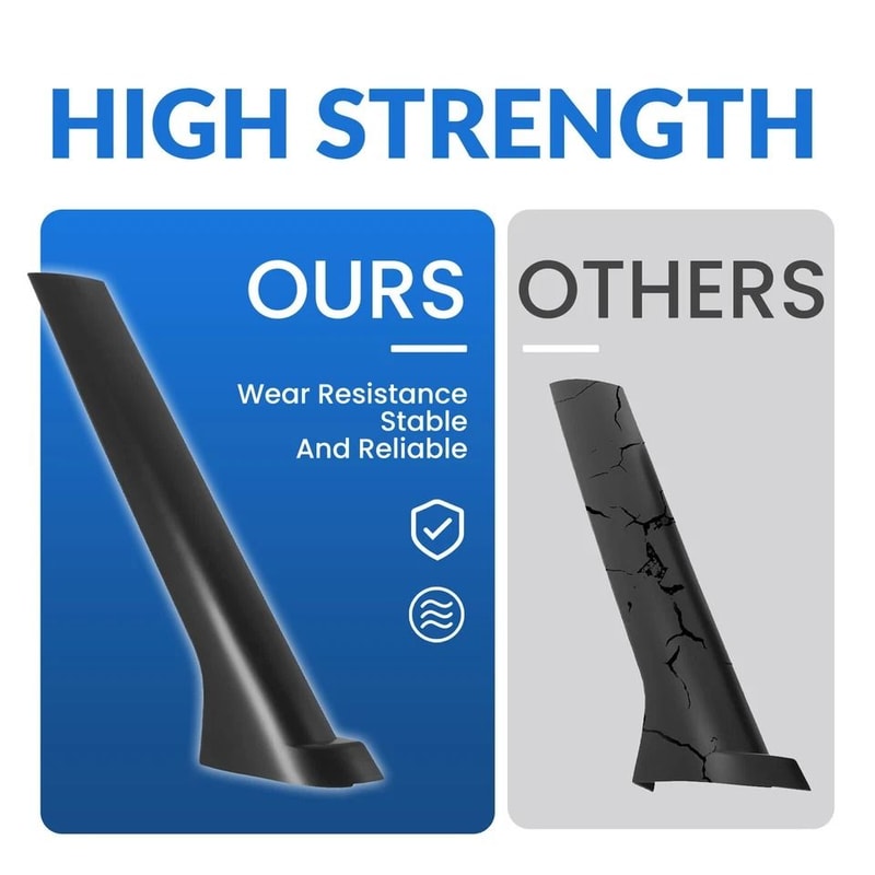 Land Rover Discovery Pillar Trim Pair Windscreen Molding Replacement 2