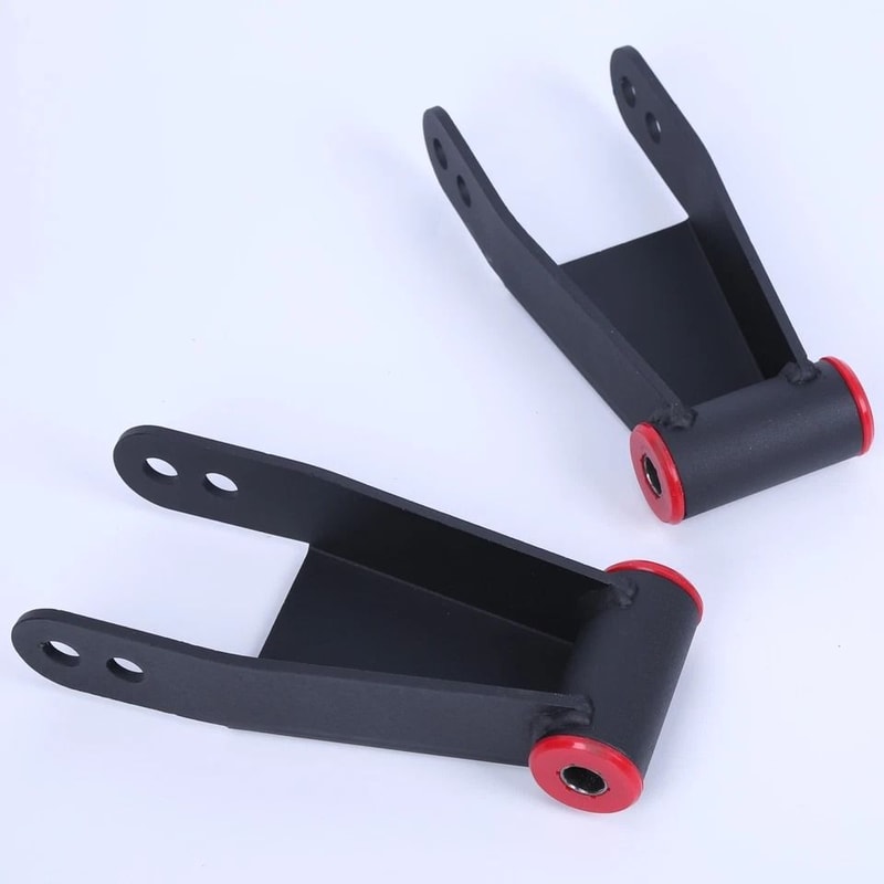 Ford Drop Kit Adjustable Lowering Shackles Rear Leveling Suspension Upgrade 2