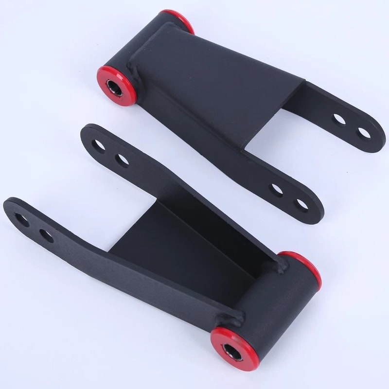 Ford Drop Kit Adjustable Lowering Shackles Rear Leveling Suspension Upgrade 3